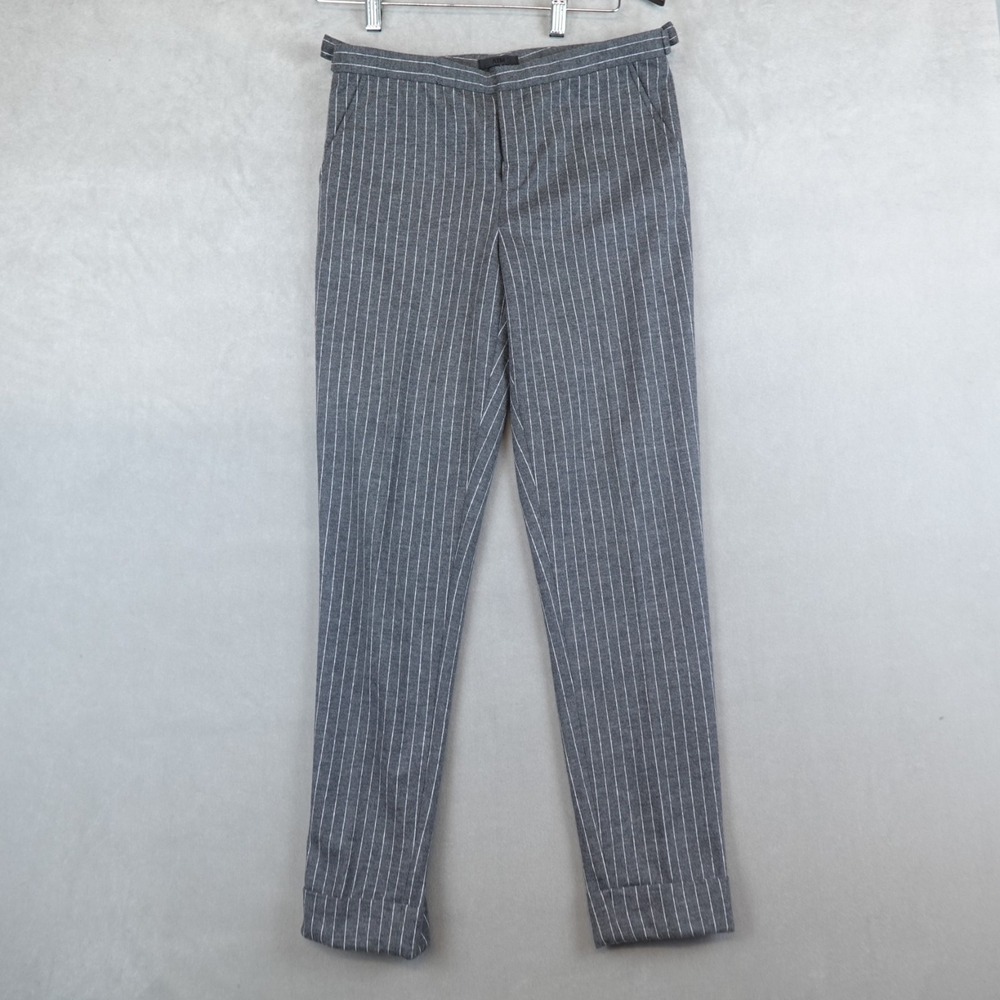 ATM Anthony Thomas Melillo Pants Wool Blend Career Womens Size 4 Gray Designer